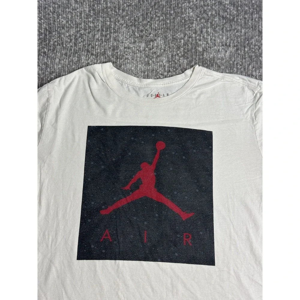 Jordan Jumpman T-Shirt Short Sleeve Mens 2XL AQ2366 Logo